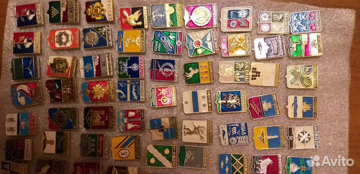 Значки ссср120шт