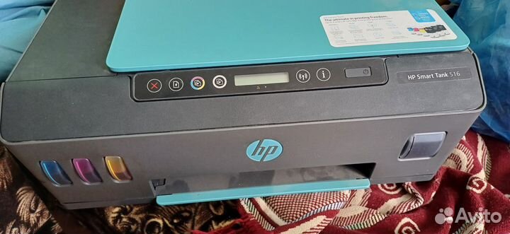 Принтер струйный hp SMART Tank 516