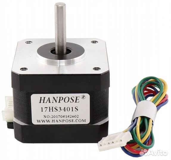 Шаговый двигатель nema 17 17HS3401S