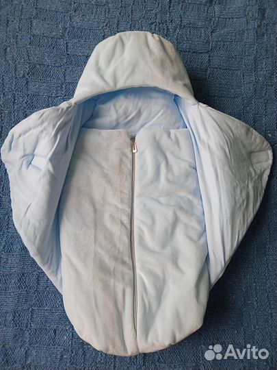 Конверт на выписку для мальчика весна/осень