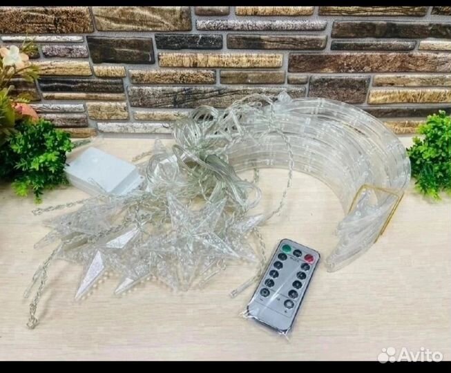 Гирлянда штора