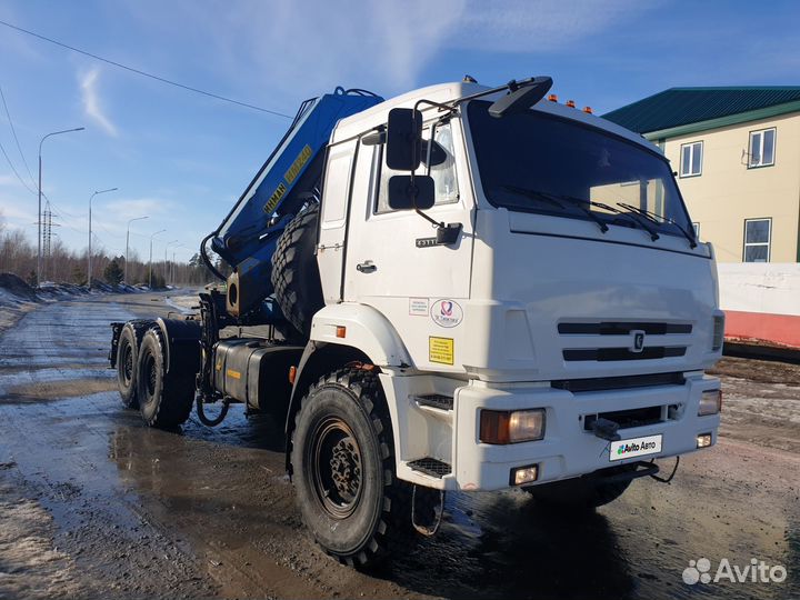 КАМАЗ 43118 с КМУ, 2013