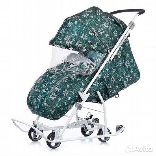 Санки коляска ника 3-1 новые