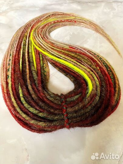 Дреды комплект де дреды гладкие софт