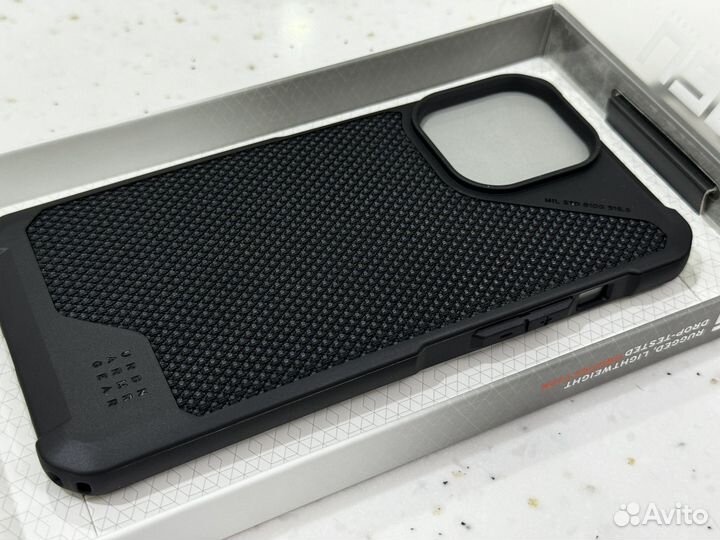 Magsafe Uag Metropolis LT Kevlar 14 Pro Max Black