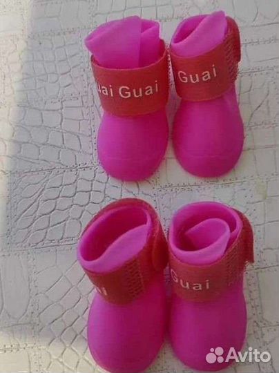 Сапожки для собачки+расческу