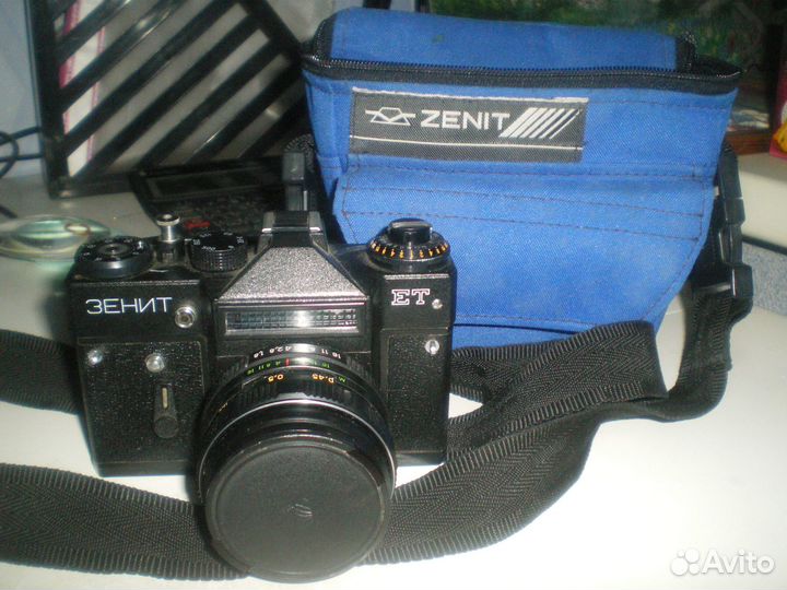 Фотоаппарат Zenit ET с чехлом