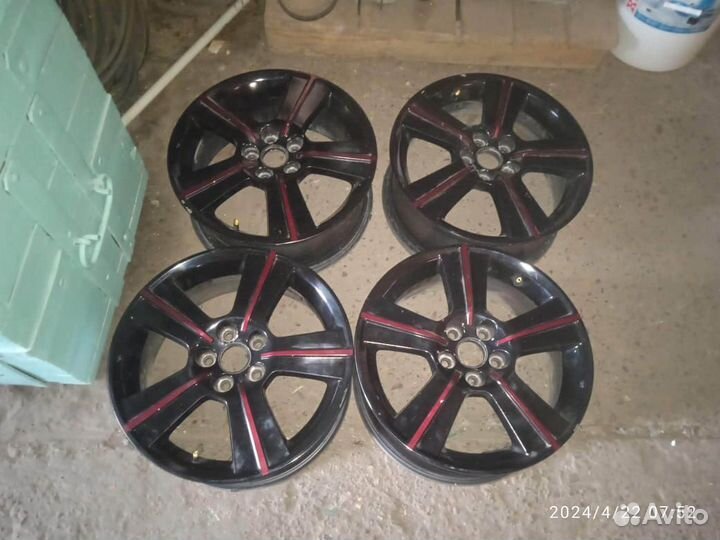 Литые диски r16 5х 100