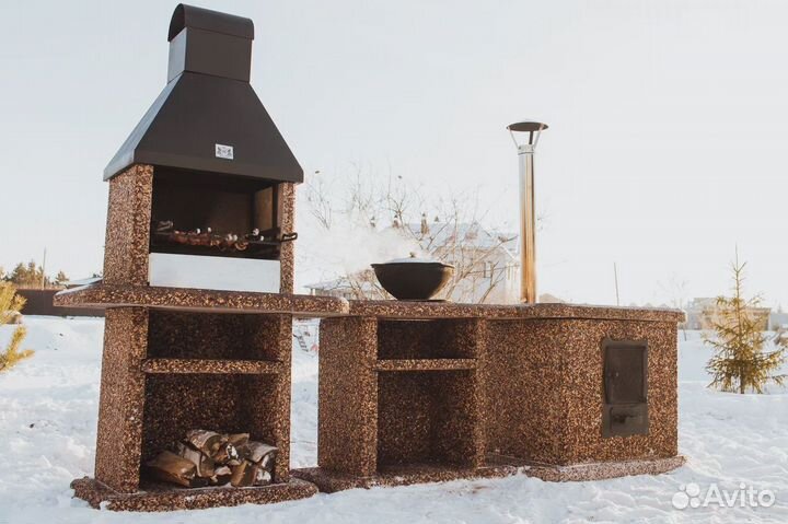 Модульные печи барбекю, гриль, мангал