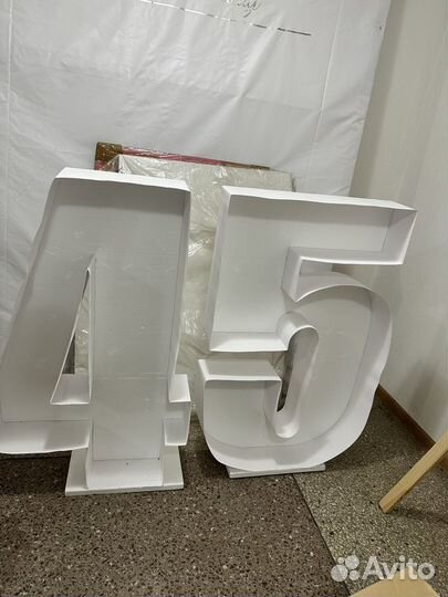 Каркасные цифры