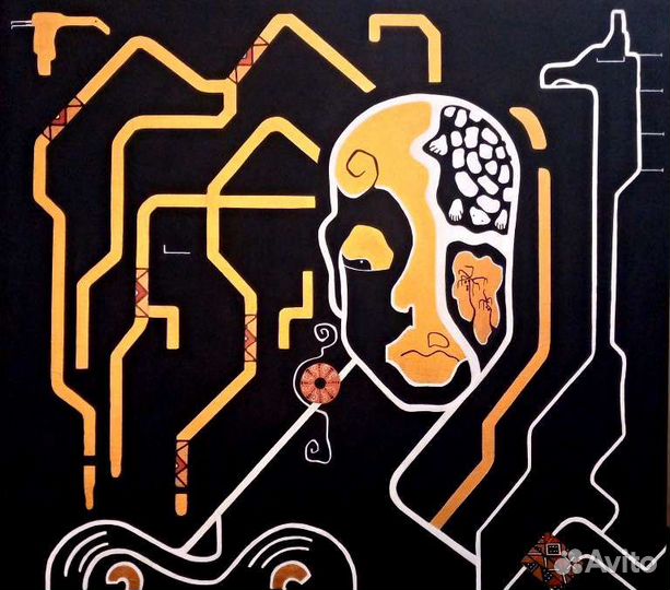 Картина крупноформатная.Живопись