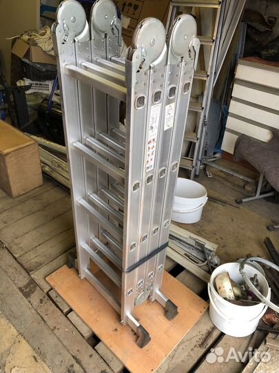 Лестница алюминиевая стремянка в аренду