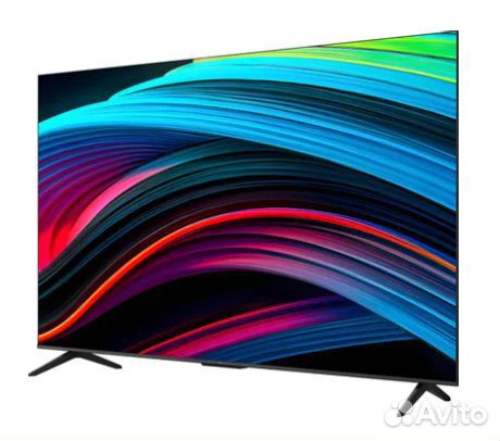 Телевизор TCL 55C647, qled, 4K Ultra HD, черный