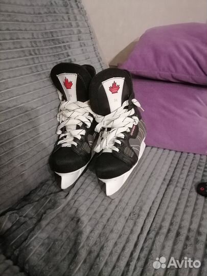 Коньки хоккейные детские 34 размер