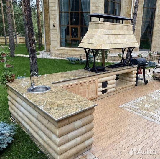 Столешницы, подоконники, ступени из мрамора и гран