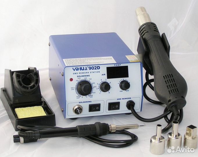 Паяльная станция с феном для ремонта пк