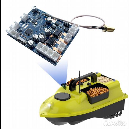 Плата для прикормочного корабля