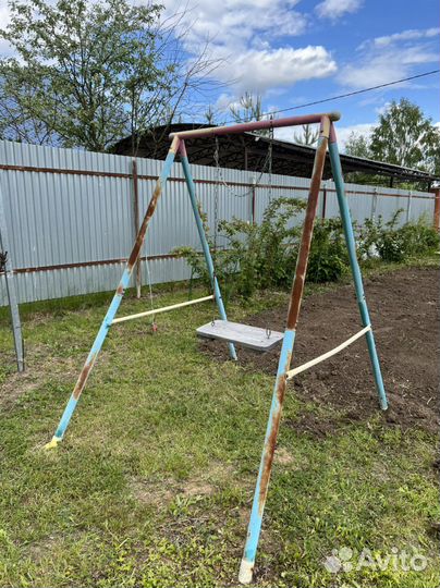 Качели дачные бу