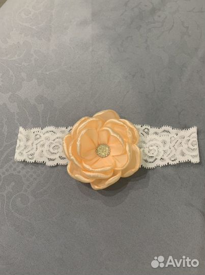 Повязка для волос с цветком 42-46