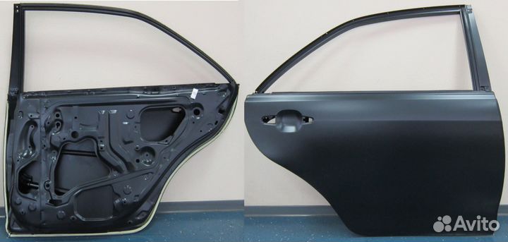 Camry 06 Дверь задняя правая (Китай)