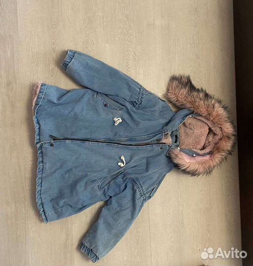 Отдам бесплатно Куртку джинсовую зимняя