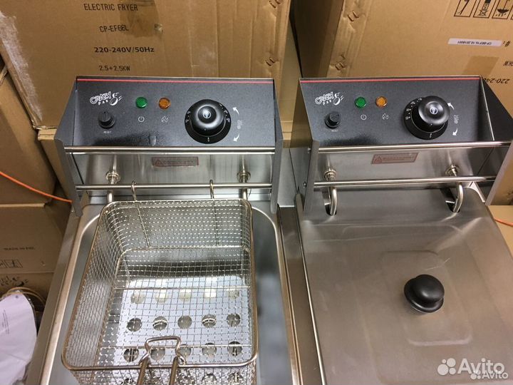 Новое) Фритюрница Crazy Pan CP-EF66L