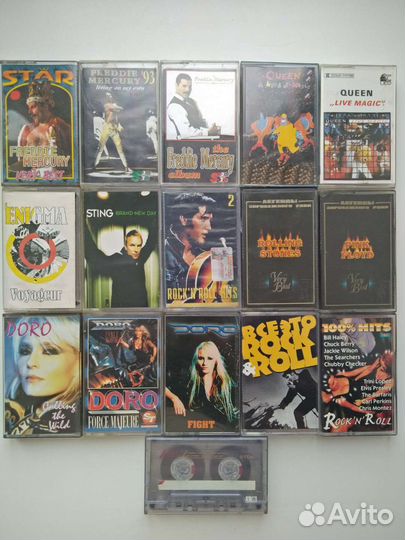 Аудиокассеты и CD, Рок,Металл