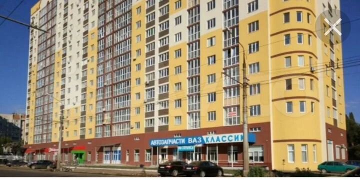 1-к. квартира, 43 м², 4/9 эт.