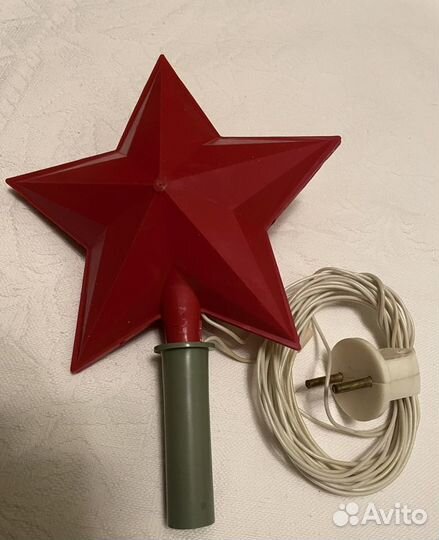 Наконечник на елку из СССР