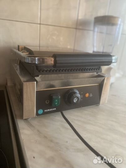 Контактный прижимной гриль hurakan