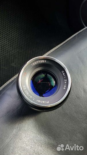 Объектив carl zeiss planar 1.4 ze 50mm для canon