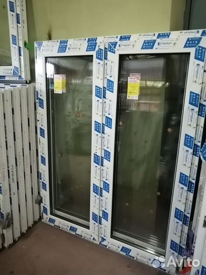 Пластиковые окна 120х120 см