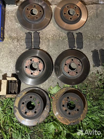 Тормозные диски toyota camry 40