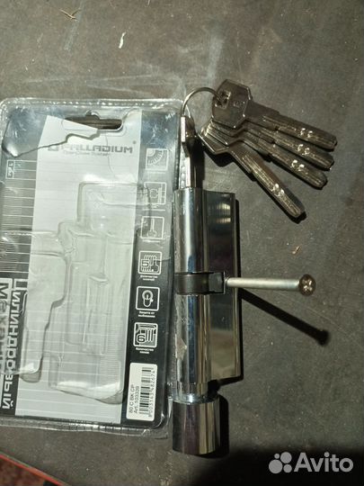 Цилиндр замка для двери пвх