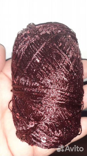 Добавочная нить с пайетками