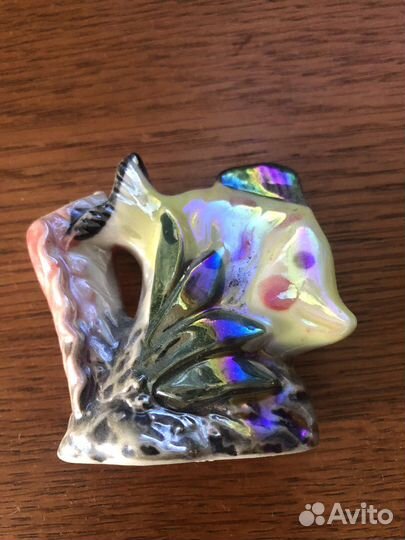 Статуэтка - рыбка, подставка для ручек, СССР