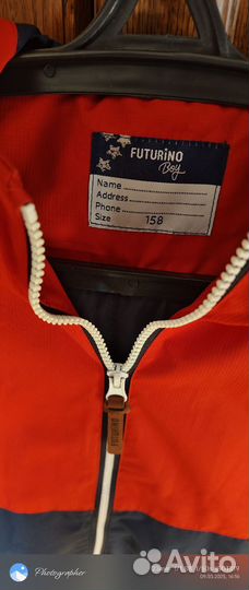 Ветровка на подростка 158