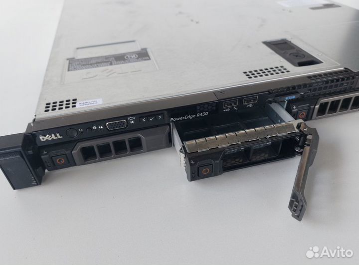 Сервер Dell R430 4LFF/2*E5-2620v4/DDR4 64Gb/1год
