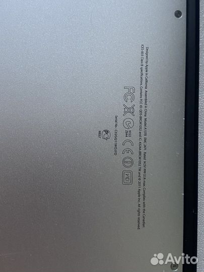 MacBook Air 11 mid 2011