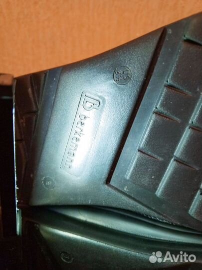 Ортопедические кожаные ботинки 42