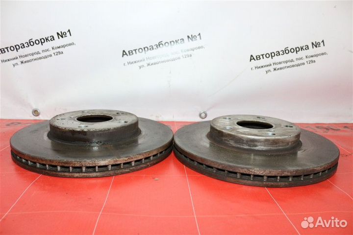 Диски тормозные передние Toyota Rav4 20 1azfe 2005