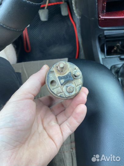 Втягивающее реле стартера daewoo nexia