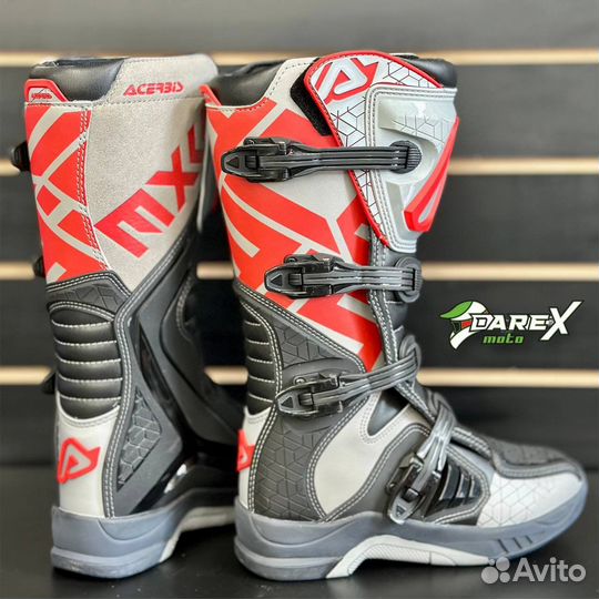 Мотоботы Acerbis x-team black/grey 39 размер