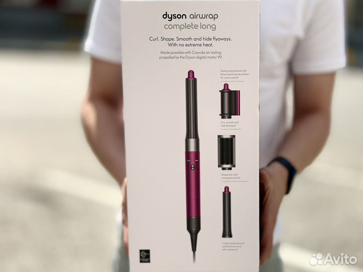 Стайлер Dyson HS05 Airwrap Complete Long Fuchsia
