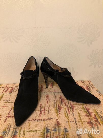 Туфли женские 39,5 размер натуральная кожа Италия