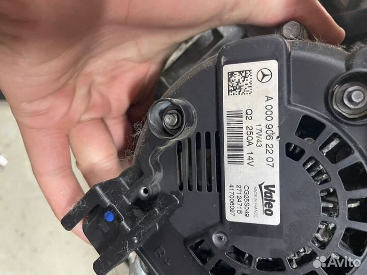 Генераторы Мерседес мл гле 166