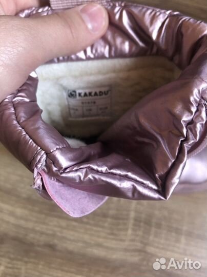 Сапоги зимние для девочки