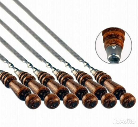 Шaмпура ручной работы дер. ручка