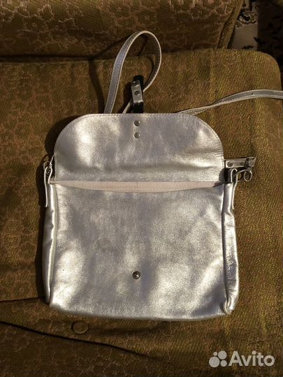 Сумка женская натуральная кожа бу