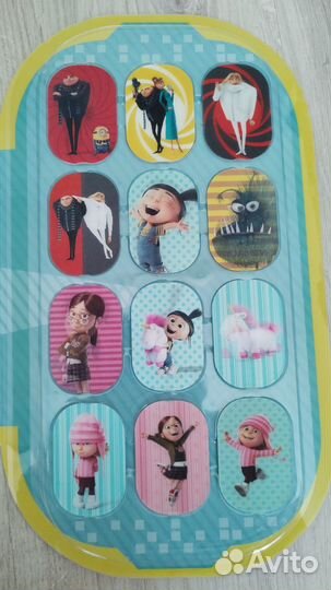 Карточки миньоны голографические